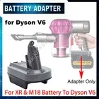 Adapter For DeWalt XR/Milwaukee M18 Li-Ion Battery To Dyson V6 Cordless Vacuums