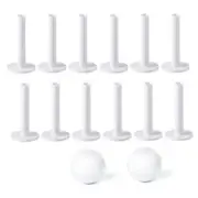 Golf Castle Tees Sets for Practice Mats for Golf Hitting Mats & Outdoor Training