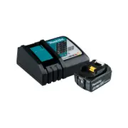 Makita 18V Rapid Charger With 1 x 18V 4.0Ah Battery 197988-4