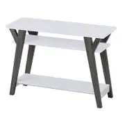 Familand 3-Tiers Wooden Console Table For Front Door Living Room Hallway