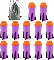 Ruibytree Mega Missile Refill for Nerf N-Strike Elite Series, 12Packs, Compatible Darts Mega Missile Refill Bullets Foam Rockets for Nerf Party
