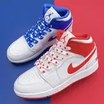 全新 AIR JORDAN 1 MID GS "85"白紅藍 鴛鴦 DH0200-100 休閒 現貨慢跑鞋