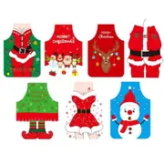 50cm x 70cm Fun Christmas Apron for Adults - 7 Designs