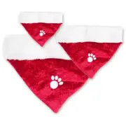 ZippyPaws Christmas Holiday Themed Pet Bandana - Three Sizes