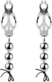 Nipple Clamps Non Piercing Sm Toy For Bondage Adustable Nipple Clips Sex Nipple Toyclamps For Men Women, Non-Piercing Metal Stimulator Adult Toys