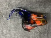 Authentic Murano Hand-Blown Art Glass Sculpture (Signed & Dated)