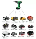 Battery Adapter for Old Hitachi 12V Tools ( Jadapters )