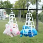 Windproof Clothes Hanger Adjustable Shoes Drying Rack