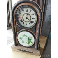 在飛比找蝦皮購物優惠-TRADE 馬鐘 日本老鐘 老座鐘 日本鐘 古董 發條機械