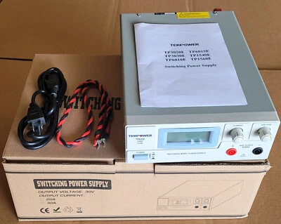 TekPower TP6010E DC Adjustable Switching Power Supply 60V 10A Digital Display
