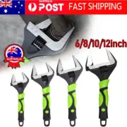 0-60MM ADJUSTABLE SPANNER WRENCH JAW LARGE NUT OPENING PLUMBERS HAND TOOL RO