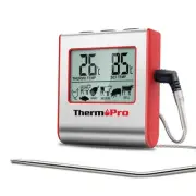ThermoPro Digital Meat Thermometer Probe Oven Grill Smoker Timer TP16 Accurate