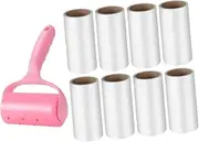 BESPORTBLE 1 Set Pet Hair Sticker Household Cleaner Lint Rollers Pet Hairs Remove Roller Sticky Hair Remover Resuable Lint Brush Couch Sofa Cleaner Pet Hair Roller Hair Remover Tool Plastic