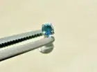2.52mm REAL BLUE DIAMOND LABRET,CERTIFICATE LIP, EAR 1/4",5/16",3/8",7/16,1/2
