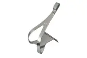 MKS Toe Clip Steel Deep Classic Chrome Pedal Clip Fixed Gear M/L/LL