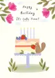 英國 ART FILE 生日卡/ Happy Birthday It's Cake Time!