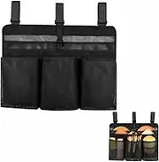 Camping Portable Mesh Storage Bag with Multiple Pockets Foldable Dishwashing & Tableware Drying Rack Space-Saving Travel Kitchen Organizer for RVs & Campers Mesh Bag for Camping Dishes