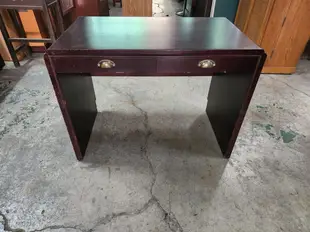 [閣樓二手傢俱] 台南二手家具 復古原木書桌 特價2380