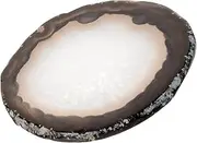 CONGARTENO Agate Natural Polished Cup Mat for Table Unique Home Decor for Office and Dining Random Patterns and Elegant Design