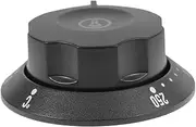 HEALEEP Sturdy Material Thermostat Cover Range Control Knob Replacement Oven Knob for Temperature Regulation