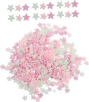 Anneome Unique DIY Craft Glitter Decorations Pentagram Soft Clay Edible Christmas Cake Sprinkles Hair Accessories