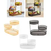 Metal Fruit Basket 3 Tier Space Saver Countertop Metal Wire Storage Basket