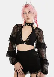 [Current Mood] Sullen Parade Lace Crop Top