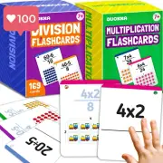 Multiplication & Division Flash Cards – Fun & Effective Math Learning for Kids!