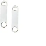 Update International BO-7F Stainless Steel Hand-Held Flat Bottle Opener, 7-Inch,