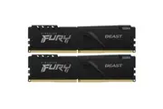 Kingston Fury Beast 16GB DDR4 Desktop RAM Kit - Black 2x 8GB - 3600MHz - CL17 -