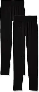 [32 Degrees] Women's 2 Pack Performance Ultra Light Thermal Baselayer Legging Pant