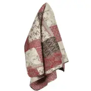 Patchwork Bed Quilt Aberdeen Coverlet Throw 160x130cm