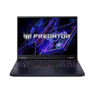 Acer Predator Helios 16吋 PH16-72-98UH黑 電競筆電 i9-14900HX/16+16G/1TB SSD/12G獨顯