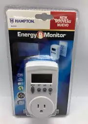 Brand New Hampton Energy Monitor 46-0110, Monitors Electricity Usage, FREE SHIP