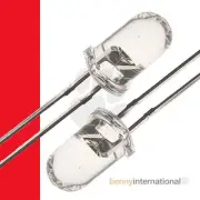 50x 5mm RED LED Super Bright Light Emitting Diode Bulk Pack Arduino