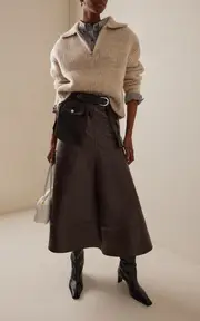 [Brandon Maxwell] The Posie Cashmere-Blend Sweater