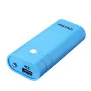 3Pcs 2x18650 1.2A One USB Port LED Display 5600mAh Battery Case Power Bank Box for Honor 8X BLUE COLOR