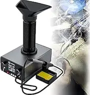 Soldering Iron Station(0-450℃ Temperature Adjustable), Fume Extractor + 4 Stage Filtration, 150w Solder Fume Extractor, Speed Adjustable, 58cm Smoking Tube