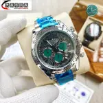 高端精品 ROLEX-勞力士 宇宙計型迪通拿116508男士手錶 石英錶 三目計時 鋼帶錶帶 男士腕錶 40MM