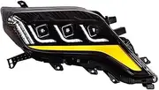 Car Headlight Compatible For Toyoto PRADO 14-17 Upgrade Full LED Upgrade DRL Dynamic Signal Lamp Head Lamp Front Light Assembly