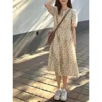 在飛比找蝦皮商城優惠-【Codibook】韓國 Wansmall 寬鬆洋裝長洋裝［