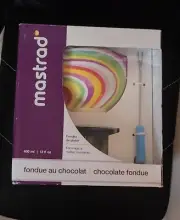 Mastrad Fondue Au Chocolate Maker Machine Dipper - New in Box - 13 Fl oz -400 ml