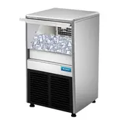 Polycool Commercial Automatic Ice Cube Maker Free Standing Stainless Steel Machine 410 Grade Countertop Ice Makers