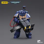 Warhammer Collectibles: 1/18 Scale Ultramarines Desolation Marine with Castellan Launcher Superkrak