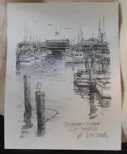 Don Davey Art Prints of San Francisco 10 X 13. (2)