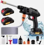 Cordless Electric High Pressure Water Spray Gun Car Washer Portable Cleaner Tool