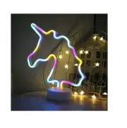 Unicorn Neon Table Lamp
