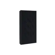 Clipsal Saturn Zen Grid and Plate Assembly 6 Gang Zen Black Less Mech - Z4066VH-ZB