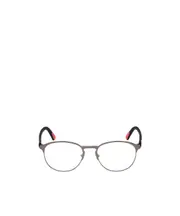 Moncler Eyewear Oval Frame Glasses 54 White