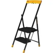 MetalTech Step Stool Ladder 2-Step 250 lbs. Load Capacity Compact Platform Steps